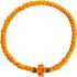 Iconsgr Handmade Christian Orthodox Greek Chotki Komboskoini Prayer Rope Thin Orange
