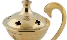 Christian Byzantine Orthodox Greek Censer Incense Burner Liturgy (7761-b) Christian Byzantine Orthodox Greek Censer Incense Burner Liturgy (7761-b)