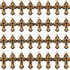 Zuluf Small Laser Cut Wooden Charms Pendants from Jerusalem Holy Land – Christian Rosary & Jewelry Making Supplies – Mini Authentic Bethlehem Crafts