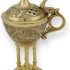 Orthodox Brass Incense Burner – Ornate Christian Censer with Cross for Home or Church Use, 6.3 inch Orthodox Brass Incense Burner – Ornate Christian Censer with Cross for Home or Church Use, 6.3 inch