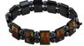 Iconsgr Christian Orthodox Greek Religious Hematite Bracelet with Saints