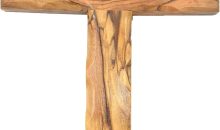 Zuluf Wall Hanging Olive Wood Cross | Hand Carved Cross | Olivewood Christian Wall Cross With Holy Land Certificate | Ideal Gift for Home Decoration, Weddings and Home Office 20cm / 7.8″ CRS051