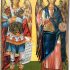 Iconsgr Wooden Greek Christian Orthodox Wood Icon of Archangel Michael and Gabriel / A0 Iconsgr Wooden Greek Christian Orthodox Wood Icon of Archangel Michael and Gabriel / A0