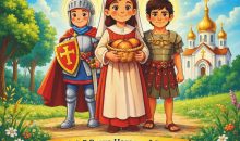 My First Book of Orthodox Saints: Book 1: 7 Brave Heroes of Courage. Stories, Prayers & Activities for Kids Ages 2–5