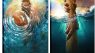 2 Pcs Framed Jesus wall art The Hand of God Jesus Reaching Into Water Christ Religion Canvas Wall Decor Blue Ocean Bible Pictures Posters Prints Paintings for Living Room Bedroom Church Decorations