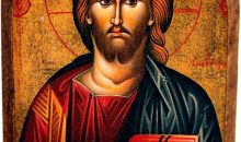 Handmade Wooden Greek Christian Orthodox Mount Athos Icon of Jesus Christ /Mp2_5