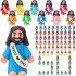 Bememo 50 Pcs Mini Jesus Figures Jesus Loves You Christ Toys Little Christ Figures to Hide and Seek Sunday School Religious Favors Gift(Colorful) Bememo 50 Pcs Mini Jesus Figures Jesus Loves You Christ Toys Little Christ Figures to Hide and Seek Sunday School Religious Favors Gift(Colorful)