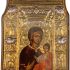 Mastic of Chios Blessed Wooden Greek Christian Orthodox Handmade Icon Virgin Mary Soumela Solid Wood (13cm or 5,2 in) Mastic of Chios Blessed Wooden Greek Christian Orthodox Handmade Icon Virgin Mary Soumela Solid Wood (13cm or 5,2 in)