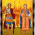 Threehoney Greek Christian Orthodox Icon for Wall Archangels Michael and Gabriel Image Hanging Painting 6.3 x 4.7 in Handmade Solid Wood Decorative Painting for Home and Church Decoration Threehoney Greek Christian Orthodox Icon for Wall Archangels Michael and Gabriel Image Hanging Painting 6.3 x 4.7 in Handmade Solid Wood Decorative Painting for Home and Church Decoration
