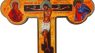 Russian Orthodox Three Bar Cross Wooden Byzantine Christian Crucifix Table 8''