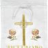 Christian Orthodox Greek Cotton Antidoron Pouch with White Thread No.1