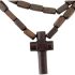 Iconsgr Greek Orthodox Wooden Cross Prayer Rosary Necklace / 11