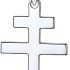 PROSTEEL 925 Sterling Silver Russian Orthodox Cross Necklace For Men Women, 18inch-20inch Adjustable, Come with Box