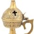 Greek Russian Orthodox Christian Brass Censer Incense Burner (170 B)