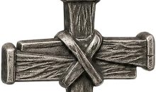 Hero Company Nailed to the Cross Galatians 2:20 Christian Necklace for Men