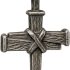 Hero Company Nailed to the Cross Galatians 2:20 Christian Necklace for Men