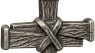 Hero Company Nailed to the Cross Galatians 2:20 Christian Necklace for Men