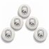 Diptyque Philosykos Scented Soap 5-Piece Set – 30g 1.05 ounces each – Round Bars – Pleat-Wrapped Luxury Amenities, Made in Italy