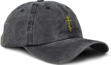 Custom Soft Baseball Cap Embroidered Dad Hat Russian Orthodox Cross Christ God Jesus Cotton