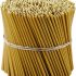 Danilovo Pure Beeswax Candles – Honey-Scented, Decorative Thin Taper Candles – Ideal for Birthday Decoration or Church Prayers – Drip Free, Tall & Smokeless Pack of 50 pcs, 6.3 x 0.2 inch