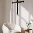 RESACO Wall Cross Jesus Crosses Wall Decor Religious Metal Wall Art Minimalist Decorations for Church Home Office Baptism Decor Gift for a Christian
