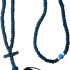 Iconsgr Handmade Christian Orthodox Blessed Waxed Komboskoini Prayer Rope 150 Knots Pentant