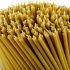 Danilovo Pure Beeswax Candles – Honey-Scented, Decorative Thin Taper Candles – Ideal for Birthday Decoration or Church Prayers – Drip Free, Tall & Smokeless Pack of 50 pcs, 7.3 x 0.24 inch