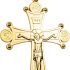 Needzo Orthodox Pectorial Crucifix, Catholic Priest Accessory, 48 Inches