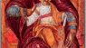 Artis Premium Replicas The Enthroned Holy Mary 16th Century Greek Orthodox Byzantine Icon (18,25x35 cm)