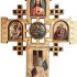A SHER’S CREATION Jerusalem Wood Cross Wall Decor Catholic blessing