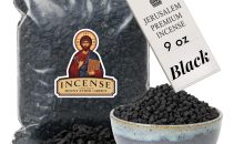 Holy Land Market Orthodox Church Incense Resin, Mount Athos, Black, 9 oz