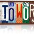 Vintage Made To Worship Street Sign Wall Decor Metal Tin Signs for Prayer Room Christian Church,16×4 Inch