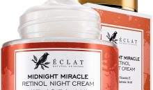 Eclat Skincare Retinol Night Cream – Renewing Retinol Cream for Face with Hyaluronic Acid – Anti Aging to Smooth Wrinkles & Fine Lines – Firming & Hydrating Face Moisturizer for Women & Men 50 ml