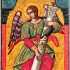 Artis Premium Replicas Archangel Gabriel 18th Century Greek Orthodox Byzantine Icon (14 x 21,2 cm)