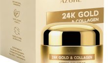 24K Gold & Collagen Face Moisturizer, Firming Korean Skin Care, 1.69 Fl Oz