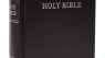 KJV, Pew Bible, Large Print, Hardcover, Black, Red Letter, Comfort Print: Holy Bible, King James Version