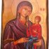 Iconsgr Handmade Wooden Greek Christian Orthodox Wood Icon of Saint Anna / 1AP