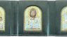 Silver Canvas Jesus Christ Virgin Mary of Kazan Saint Nicholas Byzantine Pocket Icon, 925 Sterling Silver Orthodox Christian Icon Set, Greek Handmade, 3