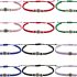 BONITTER 12PCS Black Orthodox Prayer Rope Bracelet with Metalic Cross, Handmad Chotki Komboskini Christian Prayer Gift