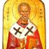 Iconsgr Wooden Greek Christian Orthodox Wood Icon of Saint Nicholas / MP2