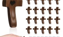 Brevynx Handmade 25Pcs Pocket Wooden Cross Fidget in bulk with Organza Bags – Stress Relief Cross My Heart for Christian, Religious Easter Day Gifts,Father’s Day for Church Brevynx Handmade 25Pcs Pocket Wooden Cross Fidget in bulk with Organza Bags – Stress Relief Cross My Heart for Christian, Religious Easter Day Gifts,Father’s Day for Church