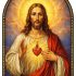 TALPGOD Jesus Stand Catholic Ornament Statue – Sacred Heart of Jesus Statue Acrylic Tabletop Décor for Home Altar & Desk, Christian Gifts for Women & Men