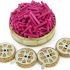 Wicks and Cork Floats for Orthodox Vigil Oil Lamps – Beeswax and Paraffin Wicks for Floating Candles, for Home or Church Use (Red)