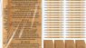 MotiMind 50 Sets Grandparents Day Church Bible Verse Christian Resurrection Bookmarks Black Ink Religious Bamboo Pens Christian Gifts for Men Women Church Activities Journal Writing Office Supplies