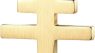 14K Gold Plated Orthodox Cross Necklace for Men Women, Dainty Eastern Orthodox Pendant Necklace, Minimalist Religious Christian Jewelry, Delicate Faith Necklace Gift