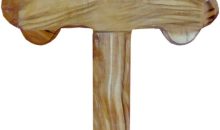 Zuluf 6.7 Inch Olive Wood Orthodox Wall Cross, Bethlehem Christian Decor