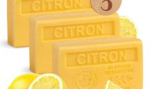 La Maison du Savon de Marseille Lemon Soap Bar Trio, 3 x 4.4 oz La Maison du Savon de Marseille Lemon Soap Bar Trio, 3 x 4.4 oz