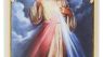 CB Church Supply Hand-Decorated Devotional Candles with Gold Wax Framed Image Will & Baumer Family Prayer Candle, 8-Inch, Divine Mercy