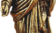 Sacred Heart of Jesus Christ Statue Sculpture Figurine Mini Brass Catholic Sacred Heart of Jesus Christ Statue Sculpture Figurine Mini Brass Catholic