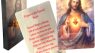 Sacred Heart of Jesus Laminated Holy Cards USA Made Prayer on Back 10 Pack